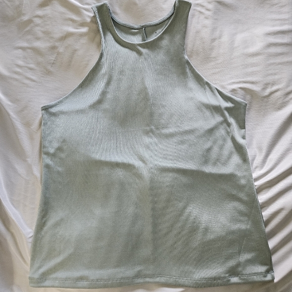 A. New Day Light Mint Green Sleeveless Racerback Tank Top Size XL - Picture 1 of 7